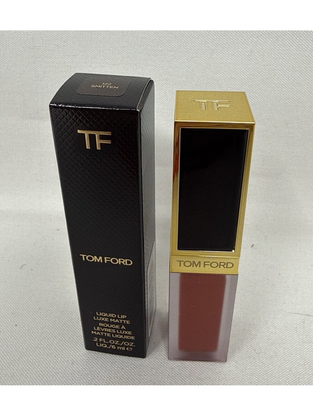Tom Ford Liquid Lip Luxe Matte #122 Smitten Lipstick Make Up NIB CJ 200